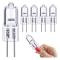 10-pack G4 halogenlampor 10W 12V - Varmvita