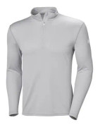 Helly Hansen Tech 1/2 Zip T-Shirt - ljusgrå - 2XL