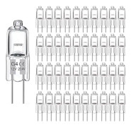 10-pack G4 halogenlampor 20W 12V - Varmvit