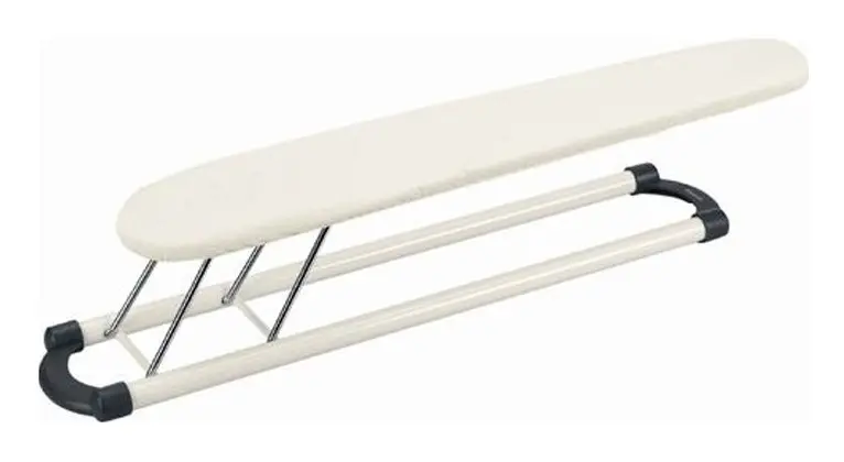 Ärmstrykbord vit ram 60x10 cm Ecru