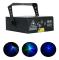 DMX512 Scenljus, 1000mW RGB, Fullfärgseffekter & Flera Kontrolllägen,lampa 1W RGB, EU-kontakt