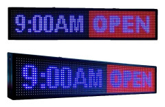 WiFi LED RGB-skylt, hög ljusstyrka 4500 CD/m², 96x16 pixlar,WIFI