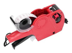 Fdit Handheld Label Maker Manual Labeler 8-siffrig prislappspistol med prismärkningsverktyg
