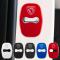 4 st rostfritt stål bildörrlåsskydd för nya Peugeot 208 3008 407 2008 508 206 308 307 Biltillbehör Styling - Dörrlås Skyddskåpa