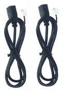 Bilelektronik 4Pin+6Pin Kontakt USB Port Panel Förlängningskabel Adapter Uttag