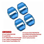 4st/set Bildörrlås Skyddskåpa För Bmw 1 2 3 5 Series F10 F15 F30 F25 F26 F46 G11 G20 G30 Dörrdekal Biltillbehör - Dörrlås Skyddskåpa