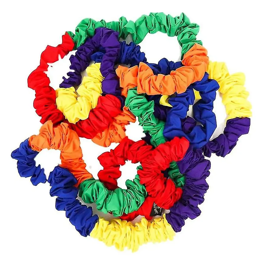 Elastiskt elastiskt fleeceband för kreativ rörelse och gruppaktiviteter för att förbättra koordinations- och samarbetsförmåga(3M 3-4 person)