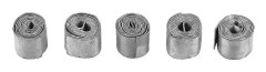 Rullar för fiskeblyplåt 5-pack för balansering av tillbehör och justering av bojar under sportfiske(1.4cm*0.7mm)