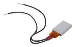 AC/DC 12V Termostatisk Aluminiumskal Keramisk Värmeplatta Konstant Temperatur Värmare 80℃