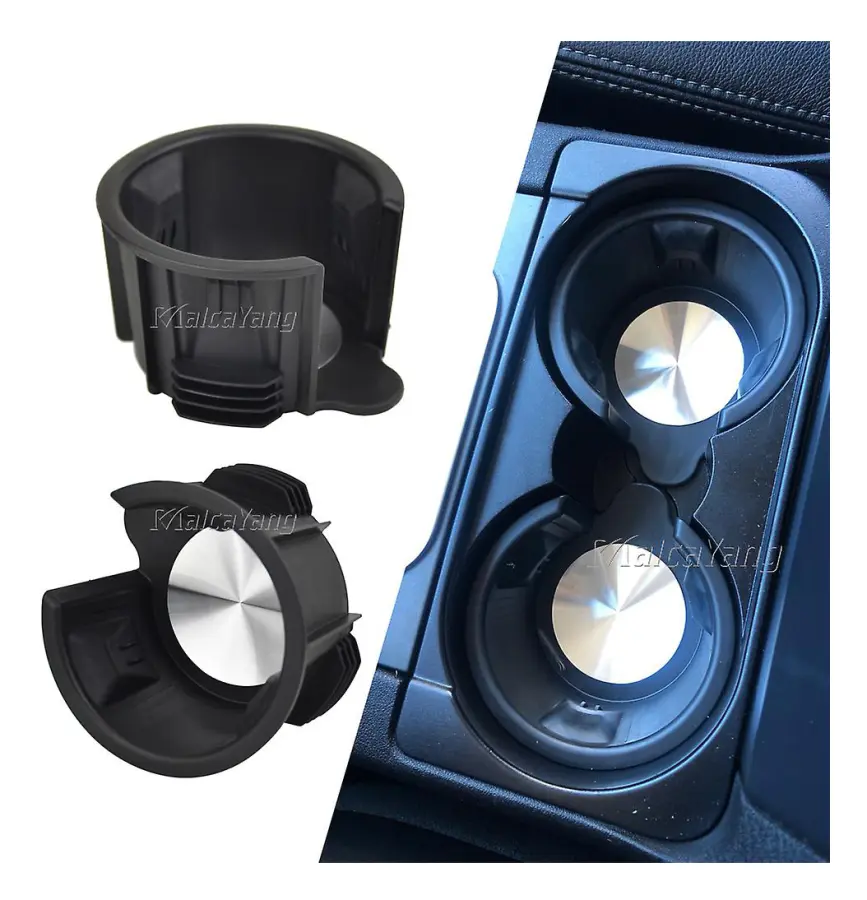 Mittkonsol främre kopphållarinsats för Land Rover Discovery 5 4 Range Rover bilinredningstillbehör(1 pcs chromium)