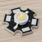 3W High Power White Star LED-lampa för videokameror, akvarier och dekoration(White)