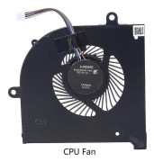 CPU GPU kylfläkt för MSI GS75 GP75 MS-17G1 MS-17G2 Bärbar kylfläns kylare Hög kvalitet Lågbruseffektiv värmeavledning(CPU)