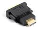 Adapter HDMI(ha) till DVI-D(ho)