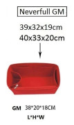 Filtficka för smink och resor - 2st inre handväska med fack för baby och mamma Essentials(Khaki Red)