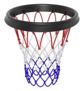 Bärbar basketnätram Avtagbar Professionell inomhussporttillbehör utomhus Enkel installation Hållbar design(Black)
