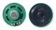 2pcs 36mm round green plastic magnet Electronic speaker Speaker