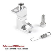 P2015 Reparationsfästesats för 2.0 TDI grenrör 03L129711E Enkel installation Hållbar aluminiumlegering(Silver)