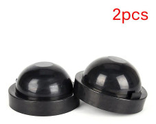 Gummihölje Bil LED-ljus Dammskydd Tätningslock 2st för 70 mm strålkastarskydd mot damm och fukt(65mm)