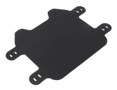 Light Bee Front nummerskylt för Sur Ron X Plastskydd Svart Modifierade Dirt Bike Parts(Black)