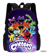 Poppy Playtime 3 leende critters Barns skolv?ska ryggs?ck