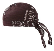 Cotton Amoeba Pirate Hat - Brun