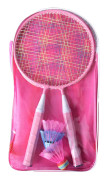 Badmintonracket för barn Grundskoleelever Utomhussport Badmintonracket Rosa