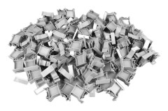 100st UK B2 Terminal Marking Block Set PA66 DIN Rail Guideway Marker för identifiering