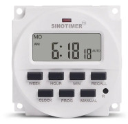 SINOTIMER TM618N-2 220V 7 Days Weekly Programmable Digital Electronic Timer Switch