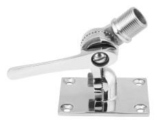 Marine Boat 316 Rostfritt Stål Dual Axis Justerbar Antenn Bas Mount