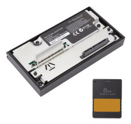 För PS2 HDD Adapter Professionell SATA nätverksadapter med 8MB FMCB V1.966 minneskort för PS2