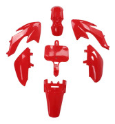 Plast kåpa Fender Kit Body Set Ersättning för XR50 CRF50 50cc 70cc 90cc 110cc 125CC Dirt Pit Bike