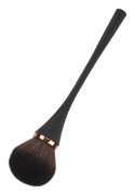 Loose Powder Blush Brush Professionell mjukt hår Makeup Brush Kosmetiskt verktyg för Makeup Artist Novice Black