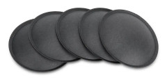 5 ST 64MM Enkelt papper Subwoofer Horn Skyddande dammlock för Stage KTV-högtalare