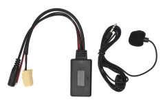Bil Bluetooth5.0 AUX IN Kabel Handsfree Mikrofon ABS Värmebeständig ersättning för Alfa Romeo 159
