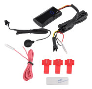 Motorcykel LED Digital varvräknare Hastighetsmätare RPM Tester DC 8-18V för Honda Yamaha Kawasaki