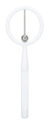 Tongue Tip Exerciser Professional PP Alloy Oral Muskelstyrka Tungträningsverktyg för barn Vit