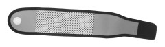 Självuppvärmande magnet Handledsstödsbygel Vinter Håll varm Band Sportturmalinarmband (svart grå)