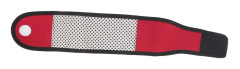 Självuppvärmande magnet Handledsstödsbygel Vinter Håll värmeband Sportturmalinarmband (svart rött)