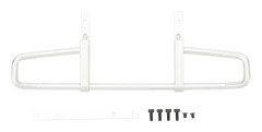 RC metall främre stötfångare Aluminiumlegering Fjärrkontroll Bil främre stötfångare Tillbehör för P06 för Unimog RC Car Silver