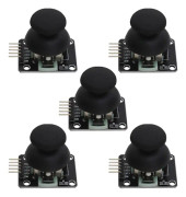 5 st Dual Axis Knapp Joystick Kontroll Sensor Elektroniska Byggstenar Kompatibel med A/rduino Kompatibel med PS2