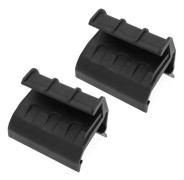1 par fästen för bakre fönsterklämmor, kompatibla med Jeep Wrangler JK och Unlimited 2 dörrar 4 dörrar 2007-2018 55395760AE 55395761AE