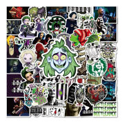 50st Beetlejuice Fantasy Skräckfilm Barbara Adam Graffiti Scrapbook Stickers