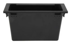 KEM Car Stereo Audio Radio Förvaringsbox 1Din Dashboard Organizer Svart Ersättning för -VBESTLIFE1