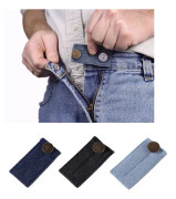 3 st Denim Midje Extenders Knapp för Byxor Jeans Byxor Kjol Justera