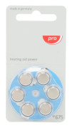 60st Långvarig Power Sound Aid Batterier Zink Air Hörapparat Batteri för Bakom örat hörapparat E675