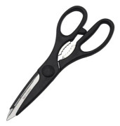 Multifunktionella saxar i rostfritt stål 21 cm svart