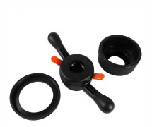 Quick Release Nav Wing Mutter Wheel Balancer D?ckbytesverktyg (g?ngdiameter 38 mm, stigning 3 mm)