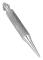 Trumpet Munstycke Truing Reparationsverktyg Metal Professional Ta bort bucklor Trumpet Mouth Truing Tool för 3C5C7C Silver