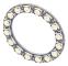 RGB LED Ring Board 16 Bit SK6812 32 f?rger och fluorescerande vit ringlampa V?ggklocka Light Driver Board