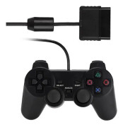 Tbest för PS2-kontroller mycket känslig Dual Motor Wired Gamepad Spelhandtag för spelkonsolkontroll